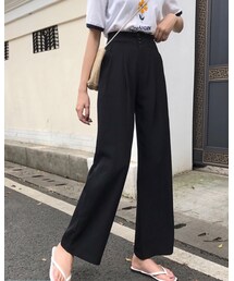 Bembell | カジュアルガウチョパンツ(パンツ)