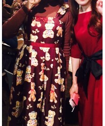 Emily Temple cute | ブラウンのニットと合わせたバージョン(ニット/セーター)