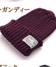 Handy Cap | タグ付きニット帽(ニットキャップ/ビーニー)