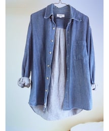 【父おさがり】デニムシャツ(シャツ/ブラウス)