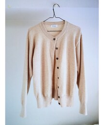 【母お下がり】ラウンドネックカーディガン（おおきめ）(カーディガン/ボレロ)