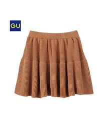 GU | ニットフレアスカート(スカート)