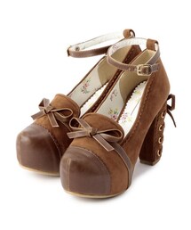 LIZLISA | 配色リボンパンプス(パンプス)