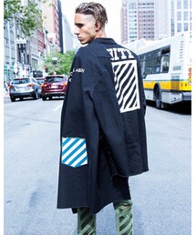 off white | ステンカラーコート