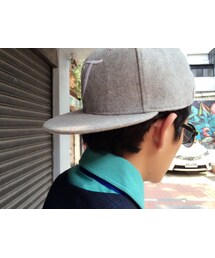 plain-me | 字母刺繡棒球帽(キャップ)