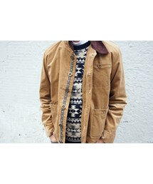 內裡可拆式燈芯絨夾克(その他アウター)