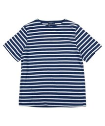 Saint James-Levant短袖條紋棉T(Tシャツ/カットソー)