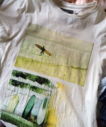 夏っぽいサーフボードTシャツ(Tシャツ/カットソー)