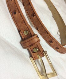 オーストリッチ風細ベルト(ベルト)