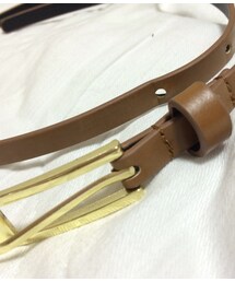 ブラウン細ベルト(ベルト)