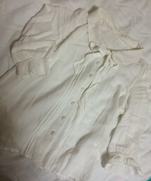 七分袖ブラウス
ホワイト(シャツ/ブラウス)