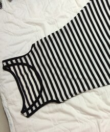 ボーダーロングワンピ(ワンピース)