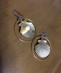 シェルピアス(ピアス（両耳用）)