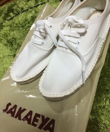 エスパドリーユ／ホワイト(その他シューズ)