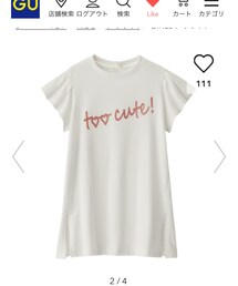 GU | Tシャツ/カットソー