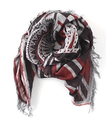 Monro | SMALL WORLD STOLE RED
(ストール/ショール)