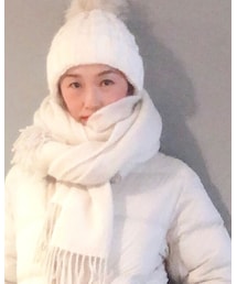 幹代カシミヤストール | マフラー