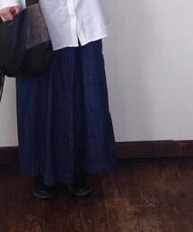 デニムワイドパンツ(デニムパンツ)