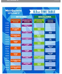 タイムテーブル | 音楽/本・雑誌