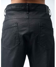 NostraSantissima | COATING DENIM PANTS P04 BLACK(デニムパンツ)