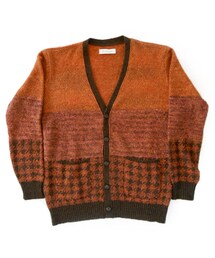 7G ミックスヤーンマルチボーダー カーディガン(カーディガン/ボレロ)
