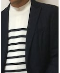 MK MICHEL KLEIN HOMME (エムケーミッシェルクランオム)の「ジャケット/アウター(テーラードジャケット)」
