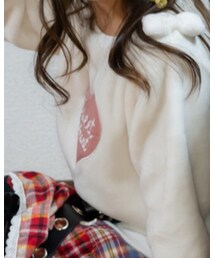 CLOSSHI | チェック&ホワイト❤️女の子コーデ(スウェット)