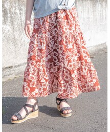 GU | ハイビスカスが可愛い🌺GUのスカート(スカート)