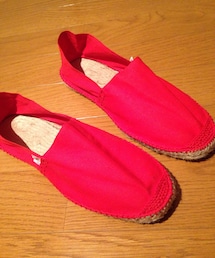 赤いエスパドリーユ(その他シューズ)