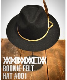 ANIMALIA | BOONIE-FELT HAT #001(ハット)