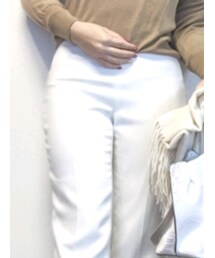 beige， | パンツ