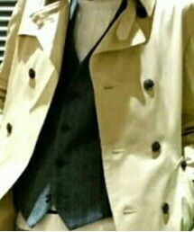 HIGH STREET | ストライプウールベスト
(ベスト)