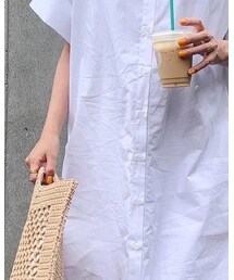 mienne | シャツワンピース