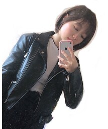 ZARA | ライダースジャケット