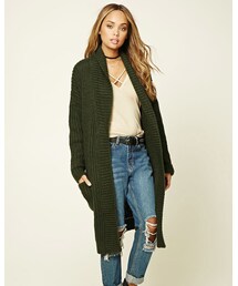 FOREVER 21 | ロングニットカーディガン(カーディガン/ボレロ)