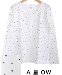 HEART MARKET | ハトマの総柄ロンTee. 一目惚れして購入💓 新作らしいです👏👏(Tシャツ/カットソー)