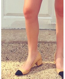 CHANEL | Zara comes through with Chanel toe cap lookalikes!(パンプス)