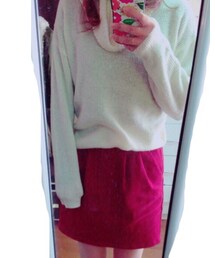 寒いから手出したくない笑 | ニット/セーター