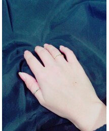 お母さんからもらった 18金 | リング