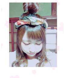 ターバン風 | スカーフまきまき(バンダナ/スカーフ)