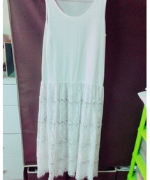 しまむら | カーキタンクもセットだったよ~✨(ワンピース/ドレス)