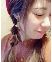 ヘアアレンジ | くるリンパを２回しただけ🙋💕(その他)