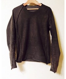 LMaltiERI | 切りっぱなしカットソー(Tシャツ/カットソー)