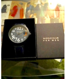 NICOLE CLUB FOR MEN | デザインウォッチ(アナログ腕時計)