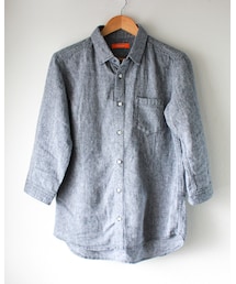 HIDEAWAYS NICOLE | リネンレーヨンシャツ(シャツ/ブラウス)