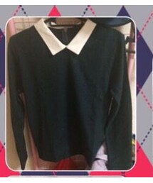 忘れた | 襟付きニット
後ろの首元にジップがついてる。(ニット/セーター)