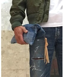 SALT with dennim | クラッチバッグ