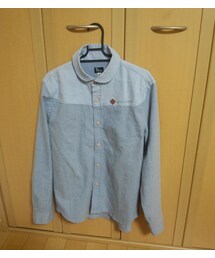 go slow caravan | 青系２色　切り替えシャツ(シャツ/ブラウス)