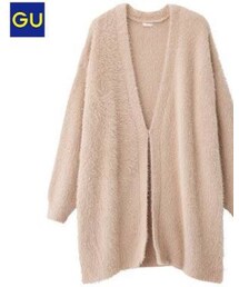 GU | ヘアリーコーディガン(その他アウター)