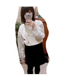 w closet | 異素材切り替えのスウェット(スウェット)